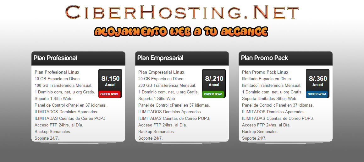 Hosting Web